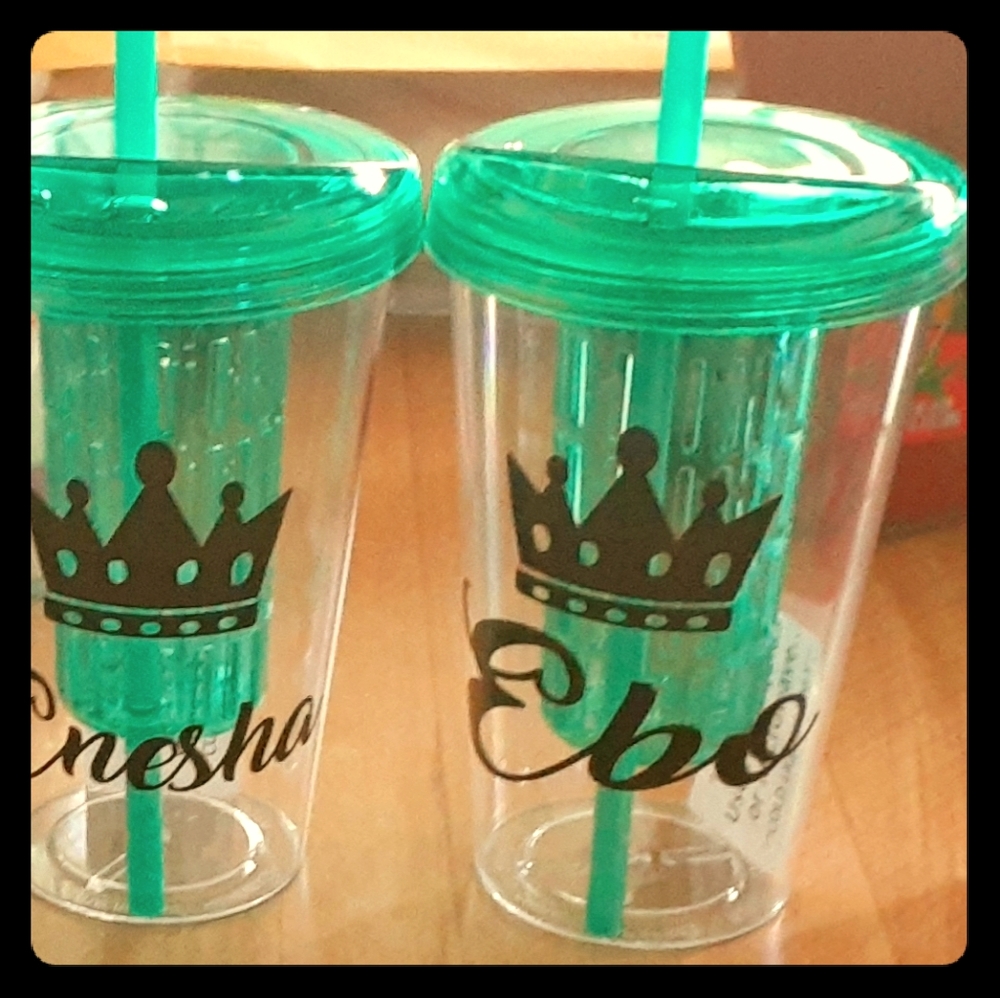 Water infused  bottles  glasses and other cups